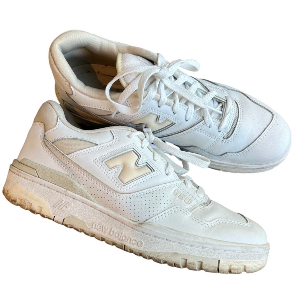 New Balance 550 silver birch sneakers women size 9 shoes